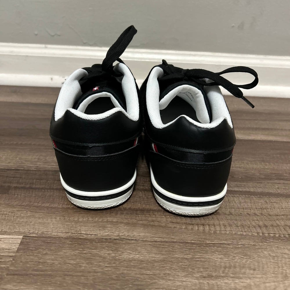 Alpine Swiss Sneakers Men's 11 Black Low Top Casual Urban Lifestyle Shoes STEFAN - Picture 4 of 13